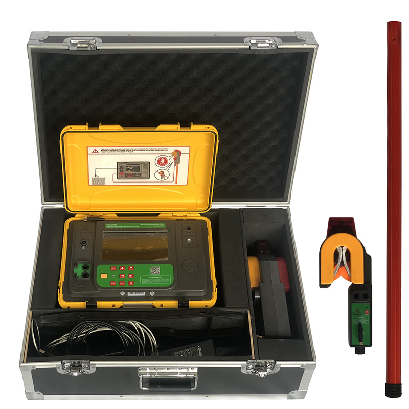 KDJK-10A 架空线路接地故障巡查仪测试原理及主机测试界面